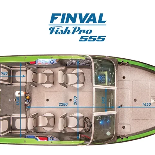Finval 555 FishPRO DC-Boat Service Estonia