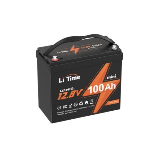 LiTime 12V 100Ah LiFePO4 MINI liitiumpatarei