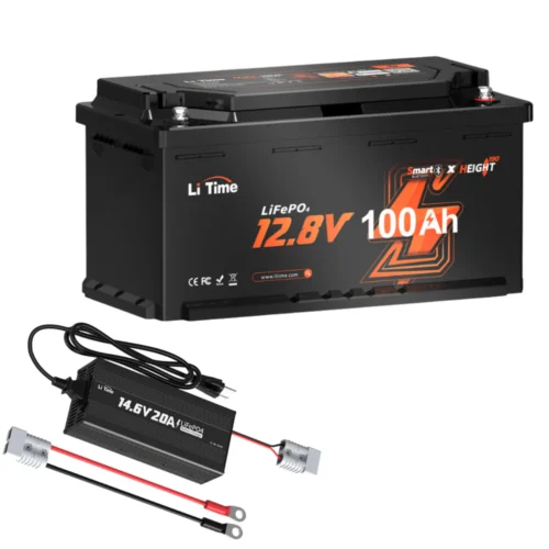 12V 100Ah H190 Deep Cycle LifePO4 Batterie Mit Bluetooth