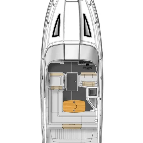 Bayliner 742R inboard engine -Boatservicesestonia
