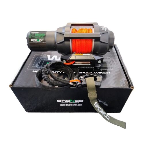 Bronco HDQS WINCH 2500 synthetic line, remote control