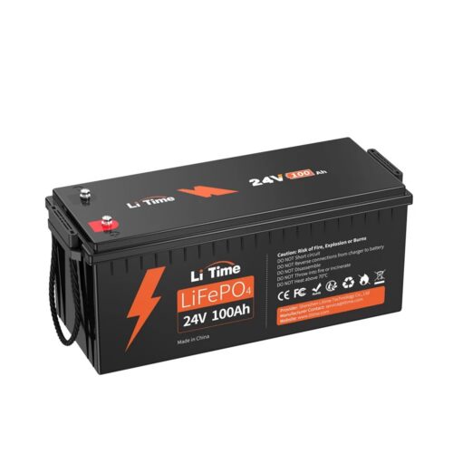 LiTime 24V 100Ah Deep Cycle LiFePO4