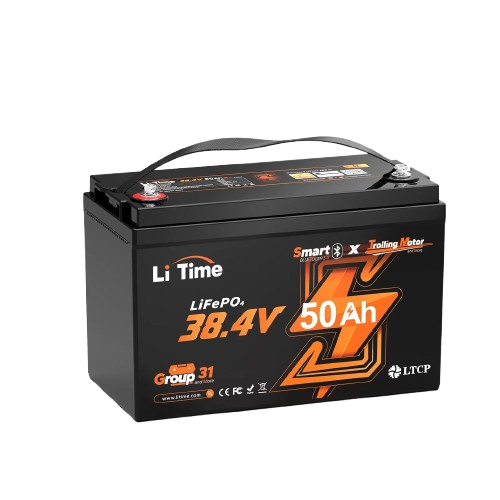 LiTime 36V 50Ah Bluetooth Deep Cycle LiFePO4